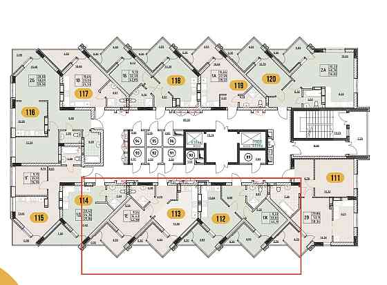 1к квартира 44м2 в ЖК Рівер порт-Ірпінь Ирпень