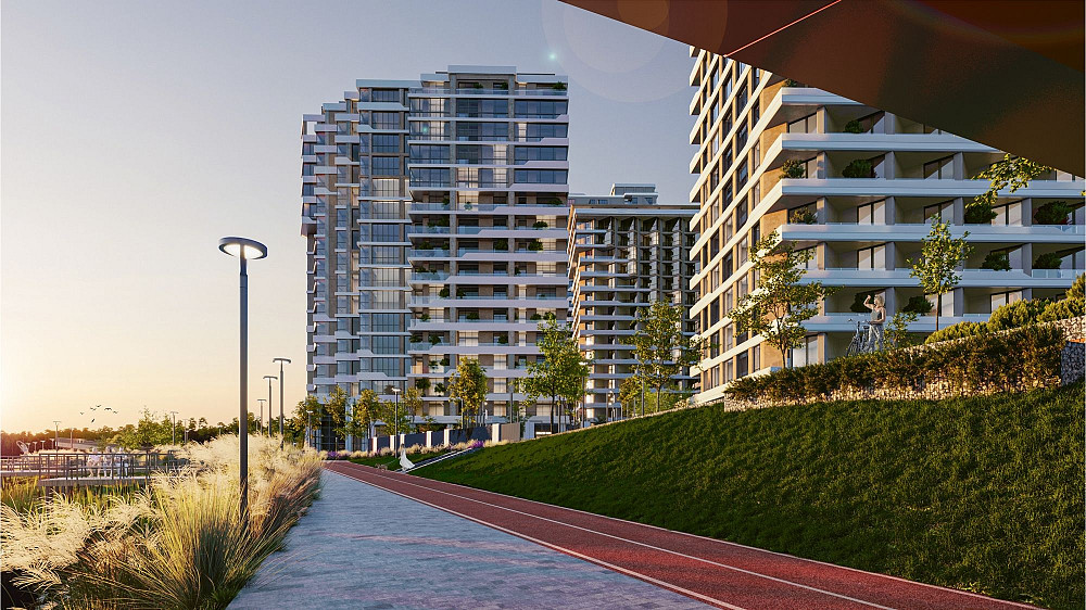 1к квартира 44м2 в ЖК Рівер порт-Ірпінь Ірпінь - зображення 3