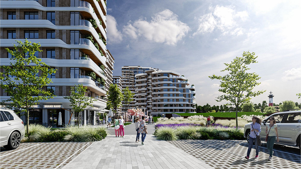 1к квартира 44м2 в ЖК Рівер порт-Ірпінь Ірпінь - зображення 8