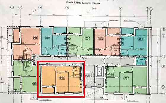 ЖК Ньютона 2, Продам 2 ком квартиру пл 65.3м2, этаж 2й! Идут Ремонты!A Харьков