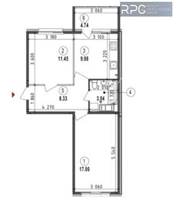 Продаж 2х кім. квартири на вул. Стеценко, 75А, в ЖК Welcome Home Коцюбинське - зображення 6