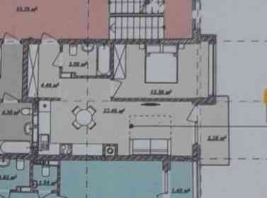 Продаж 1,5 кімнатної квартири 47,2 м2 у ЖК Б4, 2 будинок Ужгород