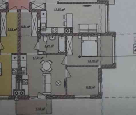 Продаж 2 кімнатної квартири у ЖК Б4, 1 будинок Ужгород