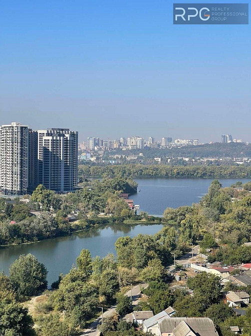 Продаж 1-к ЖК Seven видова на озеро Осокорки 3хв Днпіровська набережна Київ - зображення 1