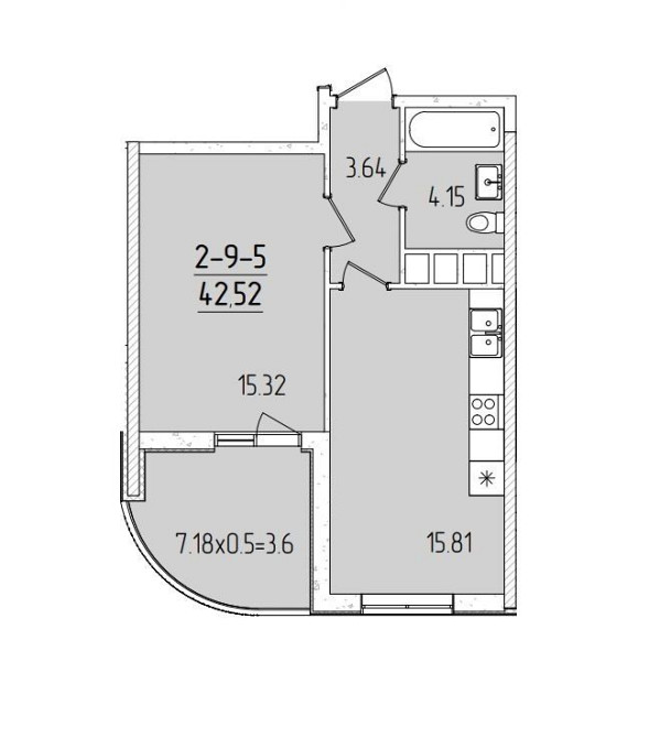 Новинка‼️Терасса Краснова\Черемушки⁉️Kadorr City⁉️67 Ж‼️ Одесса - изображение 5