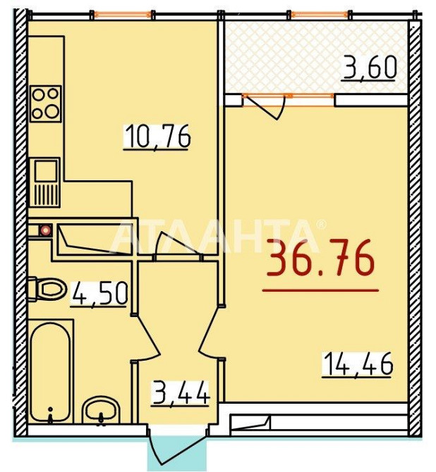 1к Квартира в Присорському районі Одесса - изображение 7