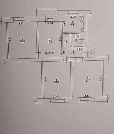 Продам 4х квартиру центр метро Университет Харьков