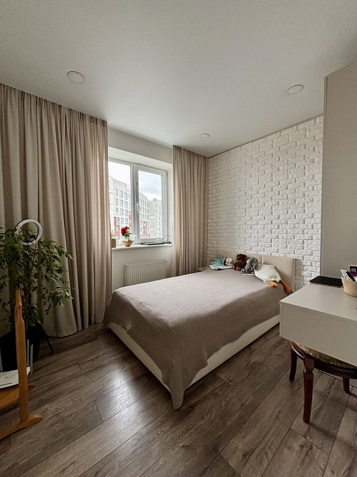 Євро 3 к квартира з дизайнерським ремонтом+меблі.Мін.оф!Без комісії! Ирпень - изображение 7