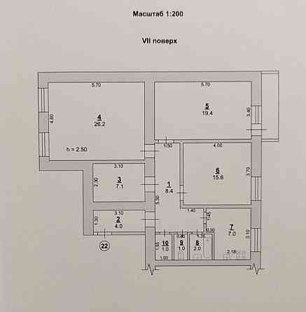 3 комн кв в центре 93м2-88000у.е Одесса