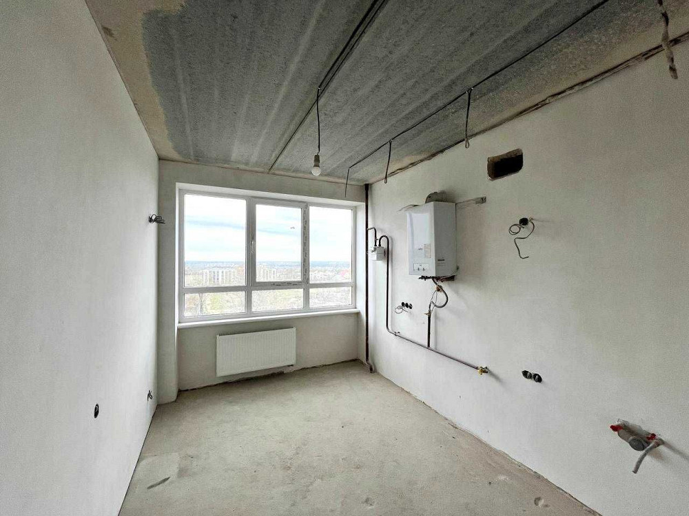 Продам 1к квартира з Частковим чорновим Ремонтом! ГАЗ. БЕЗ КОМІСІЇ!! Буча - зображення 2