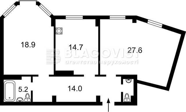 Продам 3-кімн. квартиру з ремонтом Дмитрівська 75! Київ - зображення 7