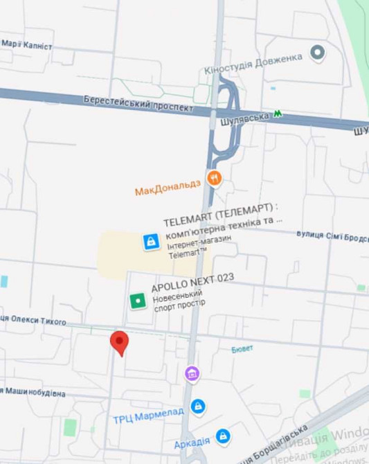 біля метро Шулявка затишна студія Київ - зображення 2