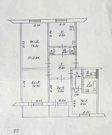 4 комнатная чешка Спассая,13 рядом Юбиленая Кривой Рог