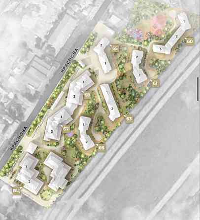 Квартира в новострое Жемчужина 67 на ул. Краснова Kadorr City Одесса