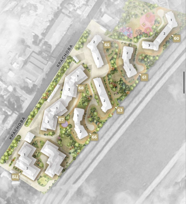 Квартира в новострое Жемчужина 67 на ул. Краснова Kadorr City Одесса - изображение 2