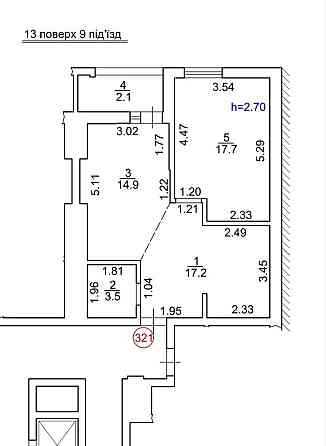 Продаж 2 кім кв. ЖК "Національний " зданий  (переуступка) Львов