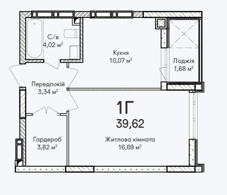 Синергія Сіті Ірпінь 1к 2 поверх Ирпень - изображение 2