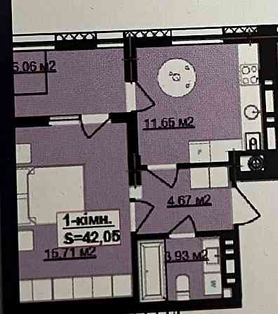 Продається видова 1 кім. по вул. Національної Гвардії. Розтермінування Івано-Франківськ