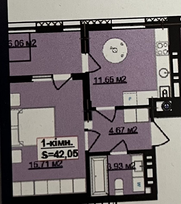 Продається видова 1 кім. по вул. Національної Гвардії. Розтермінування Івано-Франківськ - зображення 2