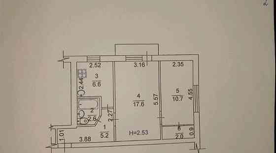 М.Масельского.Продам 2ух комн.квартиру Харьков