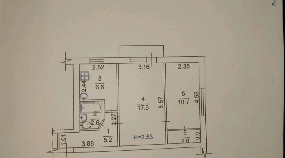 М.Масельского.Продам 2ух комн.квартиру Харьков - изображение 1