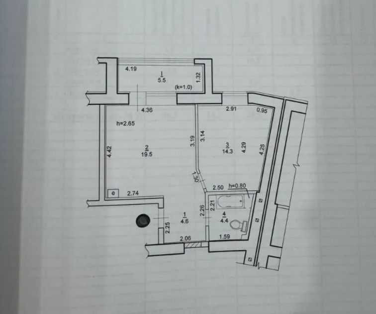 2 кім НОВОБУДОВА з автономкою район ПЕРЕМОГА (716539) Днепр - изображение 8