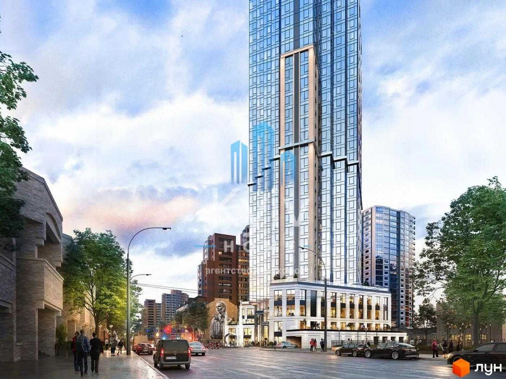 Продаж квартири, 2-кімнатної, БЕЗ КОМІСІЇ, ЖК А136 Highlight Tower Киев - изображение 1