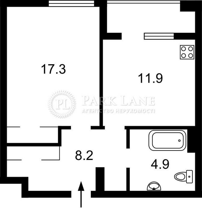 Продаж Антоновича 44 ЖК Chicago 46кв Центр НАЙКРАЩА ЦІНА БЕЗ КОМІСІЇ Киев - изображение 2