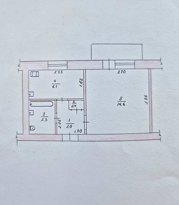 1-но кім кв Центр вул.  Шевченка та вул. К. Острозьких цегла Житомир - зображення 8