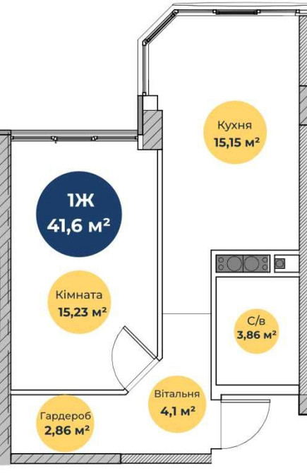 Квартира в рассрочку на 36 месяцев без удорожания. Первый взнос от 25% Одесса - изображение 5