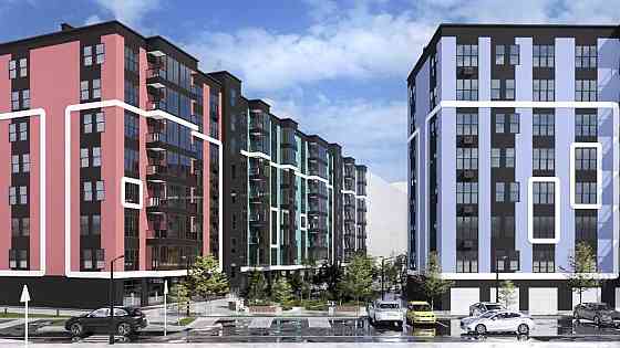 1 кім квартира,площа 39.6 м.кв по вул.Малицькій(р-н Епіцентру) Калуш