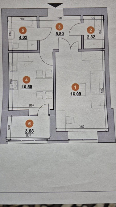 Продаж однокімнатної квартири на Залізничній Львов - изображение 4