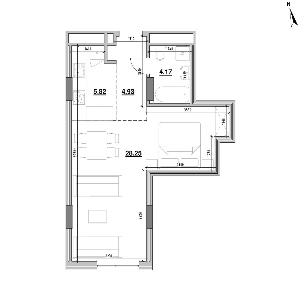 Продаж 1-кім.квартира вул. В.Великого, ЖК Америка Без Комісії Львов - изображение 2