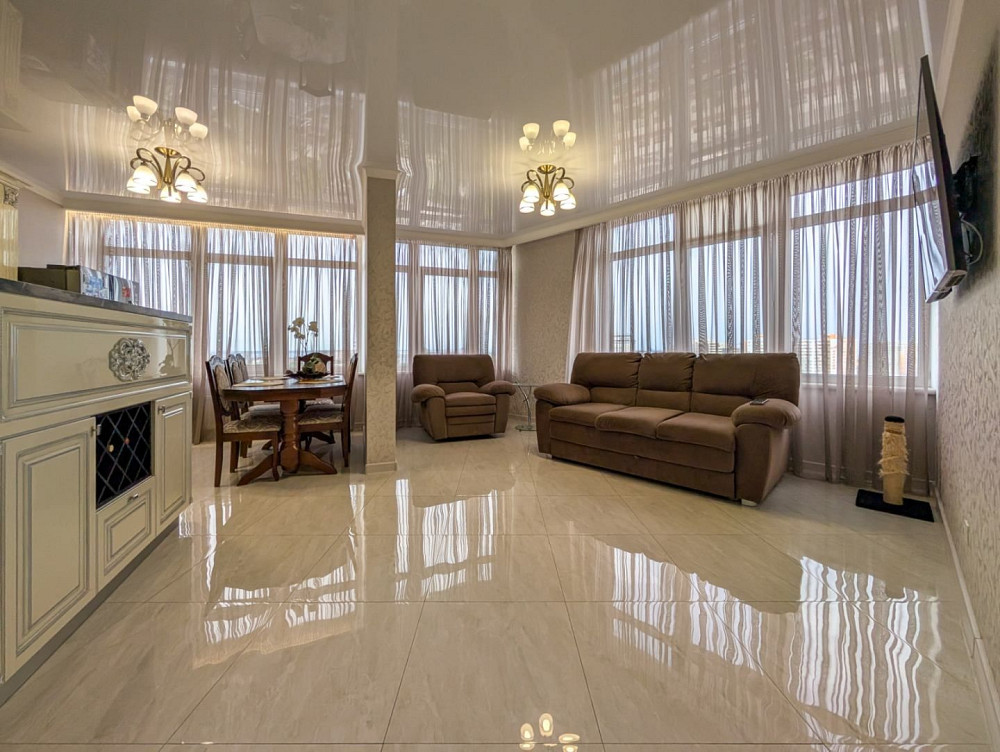 3 комн -75 метров. Панорама моря. Центр. Ремонт. Мебель. 34 Жемчужина Одесса - изображение 3