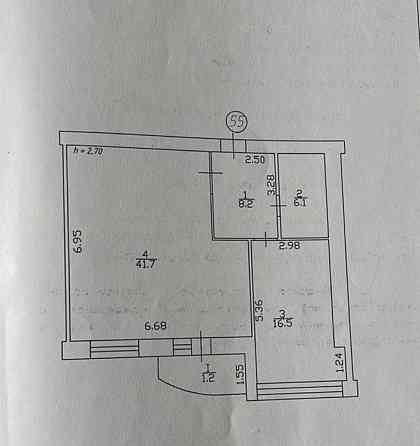 Продам 2кімн.кв 73м2  Милорадовичів 55 Чернигов