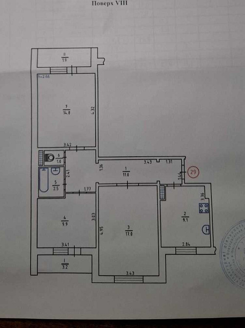 Продам 3К квартиру в Чабанах, 70м2/65000$, 8пов. Чабаны - изображение 2