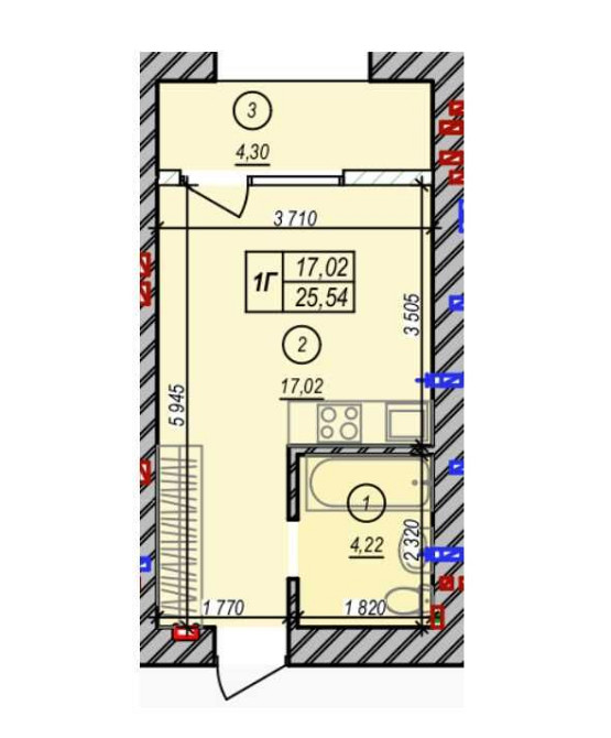 ЖК Молодість - студія за вигідною ціною, 15 хв до Києва! Ирпень - изображение 1