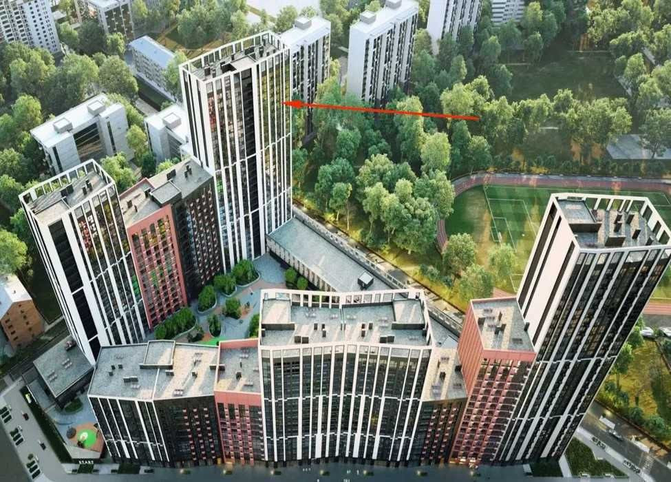 Продаж 1-к Квартири ЖК СТАРТ Котарбінського 24, 46.6 м2 від власника Київ - зображення 2