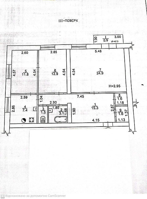 Продаж 3-х кімнатної квартири + Гараж Самары - изображение 5