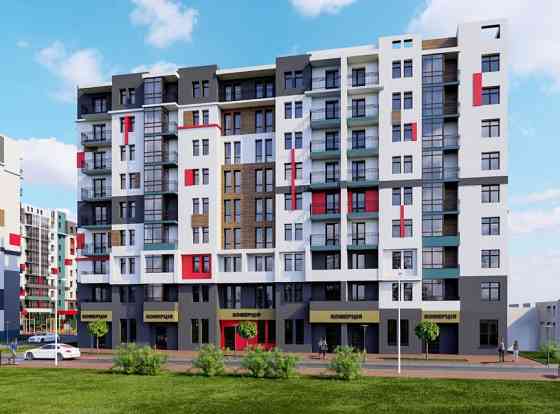 Двокімнатна з терасою в зданому будинку Буча