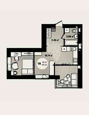 2к квартира-центр міста! Супер пропозиція! Ирпень