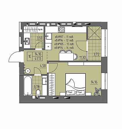 845$/ м кв хапайте в серпні! Останні 5 квартир за цією ціною! Ровно