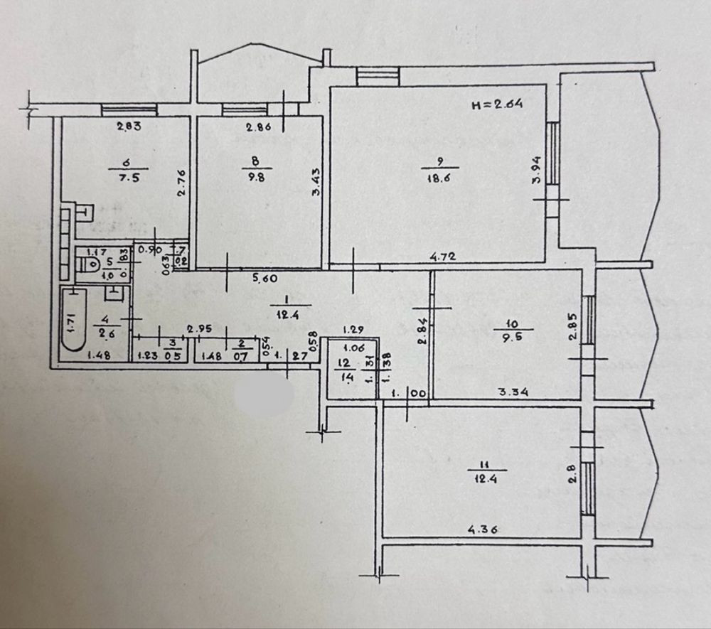 4х ком. Сотовый проект Ак. Заболотного/ Днепродорога Одесса - изображение 2