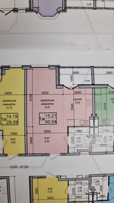 Продаж квартири 40.5кв жк Одеський Бульвар м. Теремки Новосілки Чабани Великие Новоселки - изображение 2