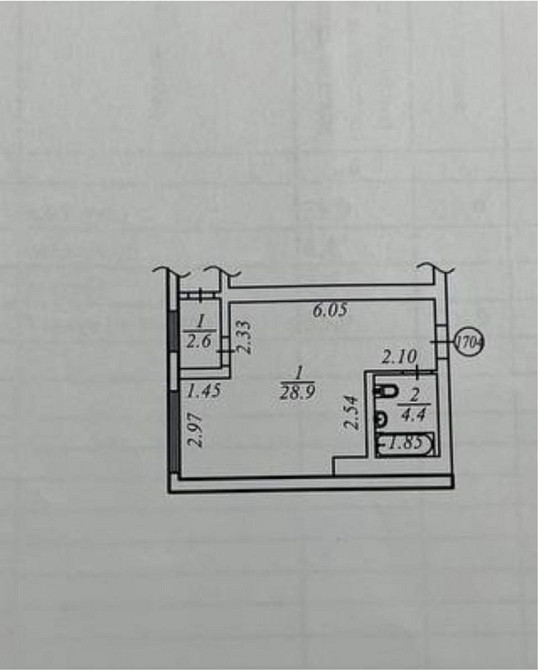 Продам 2-х ком квартиру ЖК Екатеринославский Дніпро - зображення 8