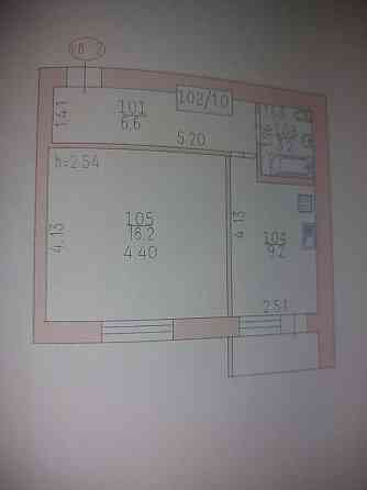 Продам 1к Квартиру Ройон ЖД Слов`янськ