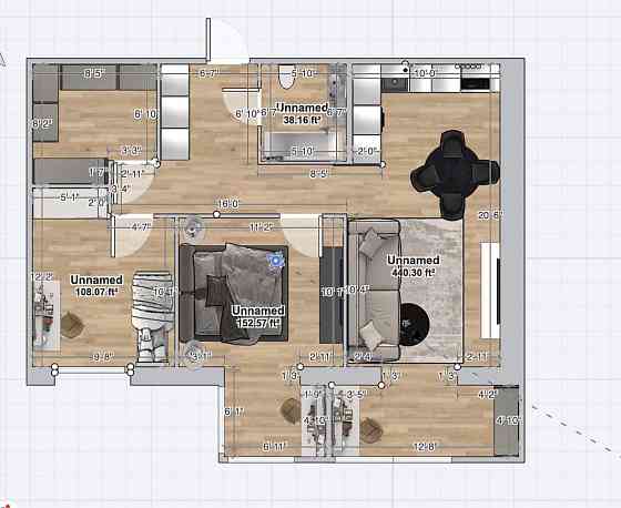 Власник. Квартира 70м2 в ЖК Дніпровська Брама 2 Дніпро Днепр Слобожанське