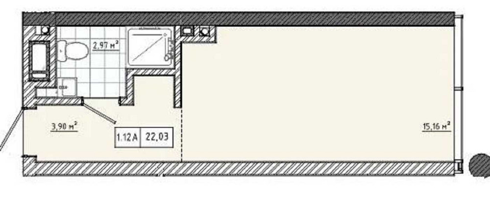 ПРОДАЖ! 1-к. апартаменти ЗДАЧА 2025! 22/7/15м² ЖК Apart Hall 20599$ Львов - изображение 5