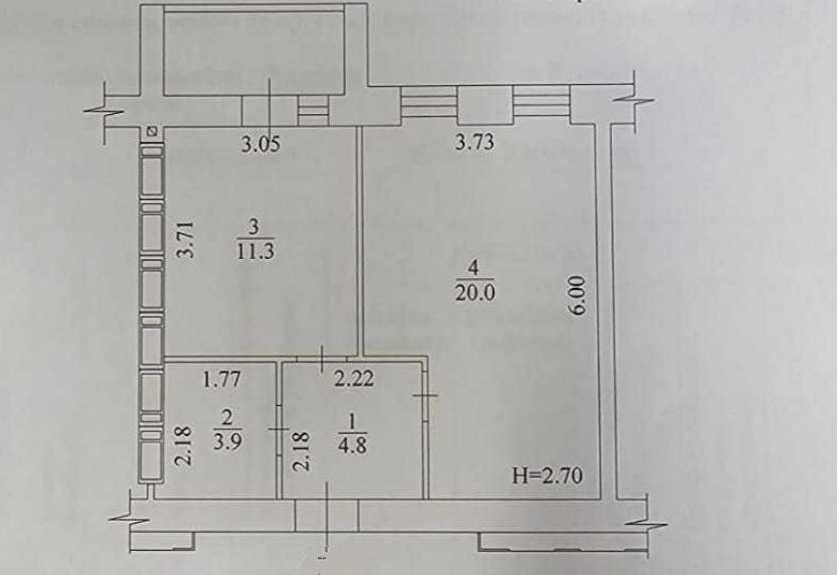 26000$, ЖК Левада 2, Продам 1 ком квартиру пл 42.2м2, Документы! A Харьков - изображение 3