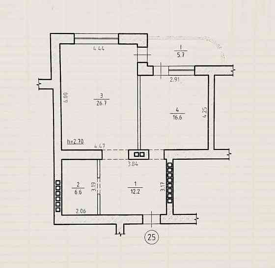 Продам простору квартиру в Центрі міста Суми
